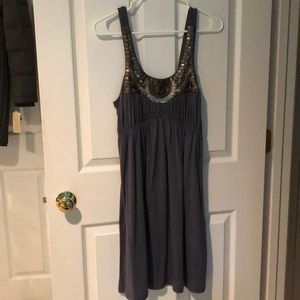grey sequin dress